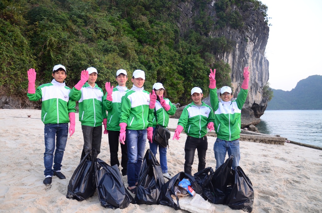 The Legacy of Green Spirit - Monthly Beach and Village Clean-up in Halong Bay