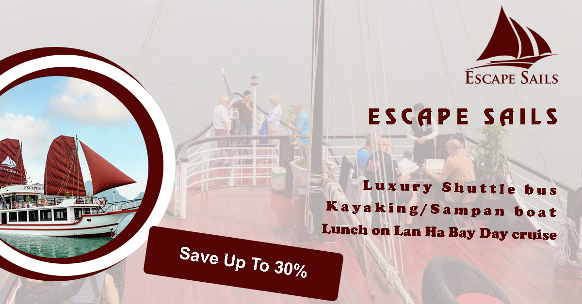 Escape Sails Halong Bay Cruise