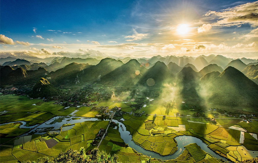 Which Is The Best Place To See The Golden Rice Field In Northern 