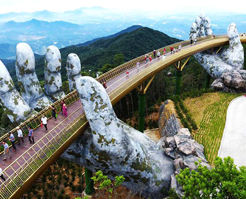 Vietnam Buddha Hands Bridge Tour