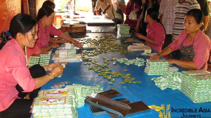 Coconut candy workshop in Mekong Delta