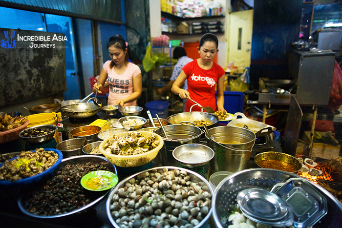 Street food in Ho Chi Minh