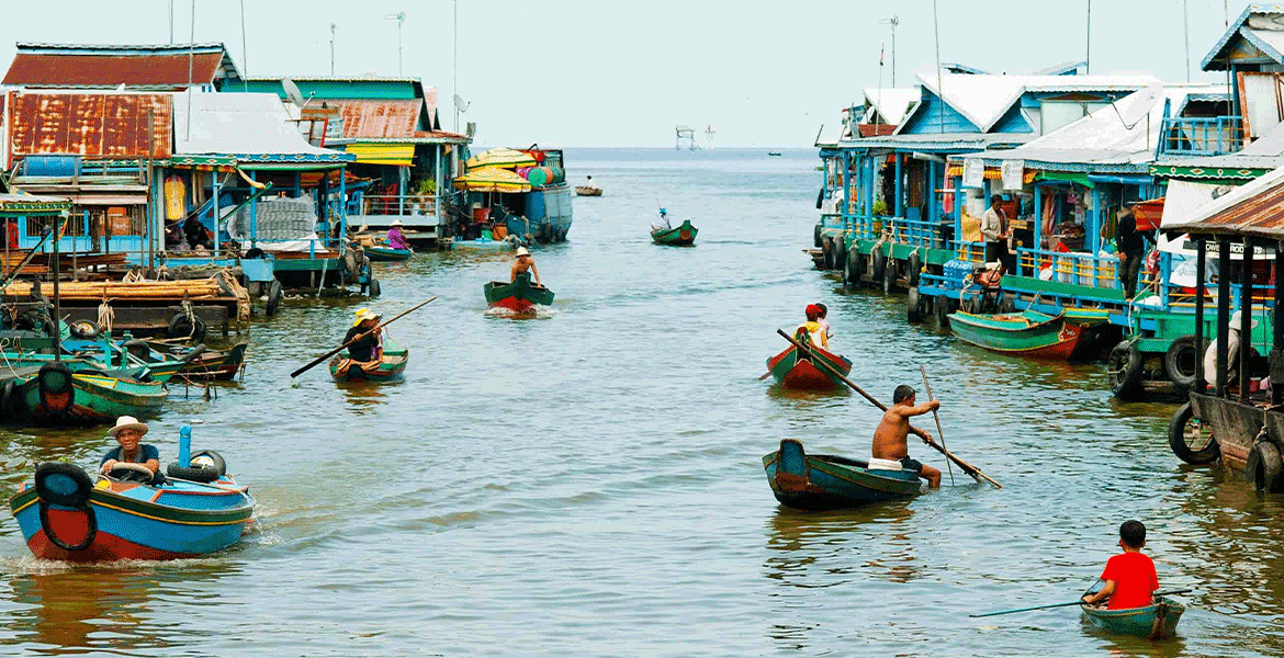 Angkor National Museum – Tonle Sap lake