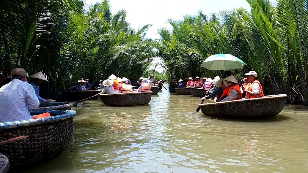 Bamboo boat