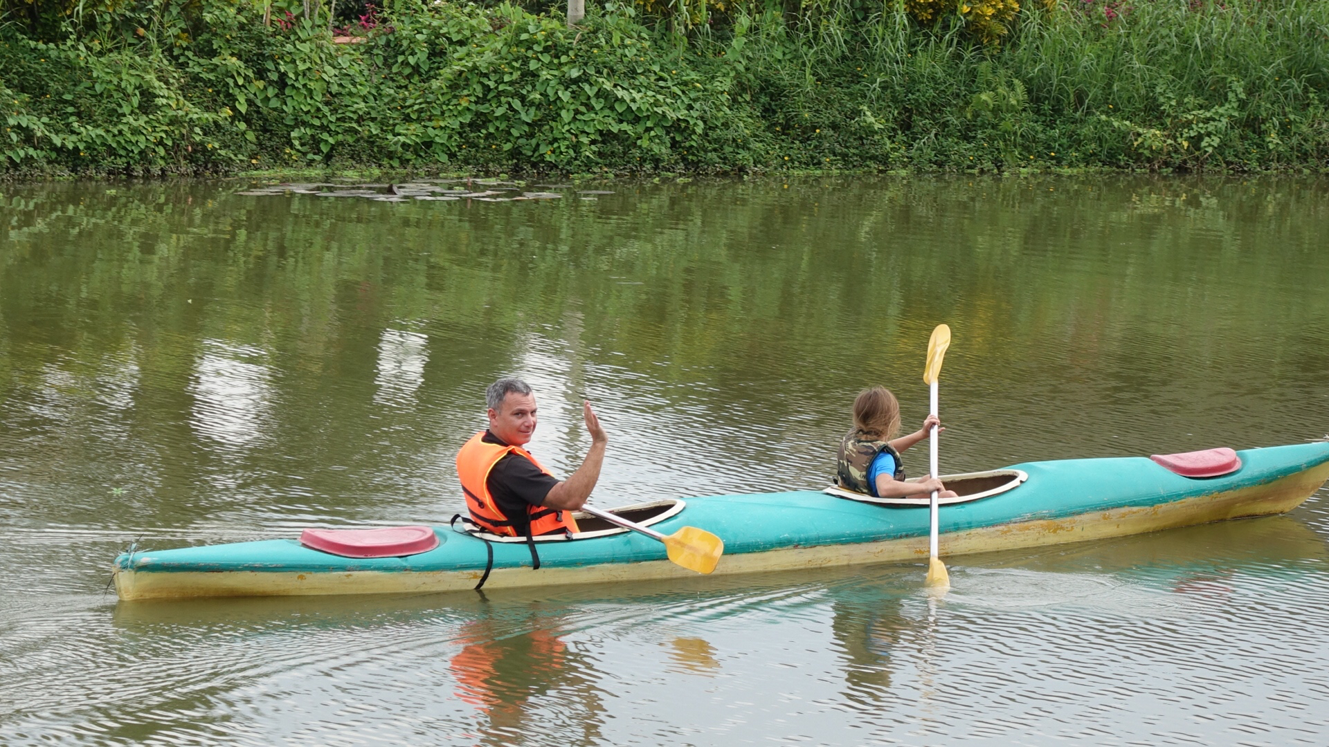 Boat trip in Mekong