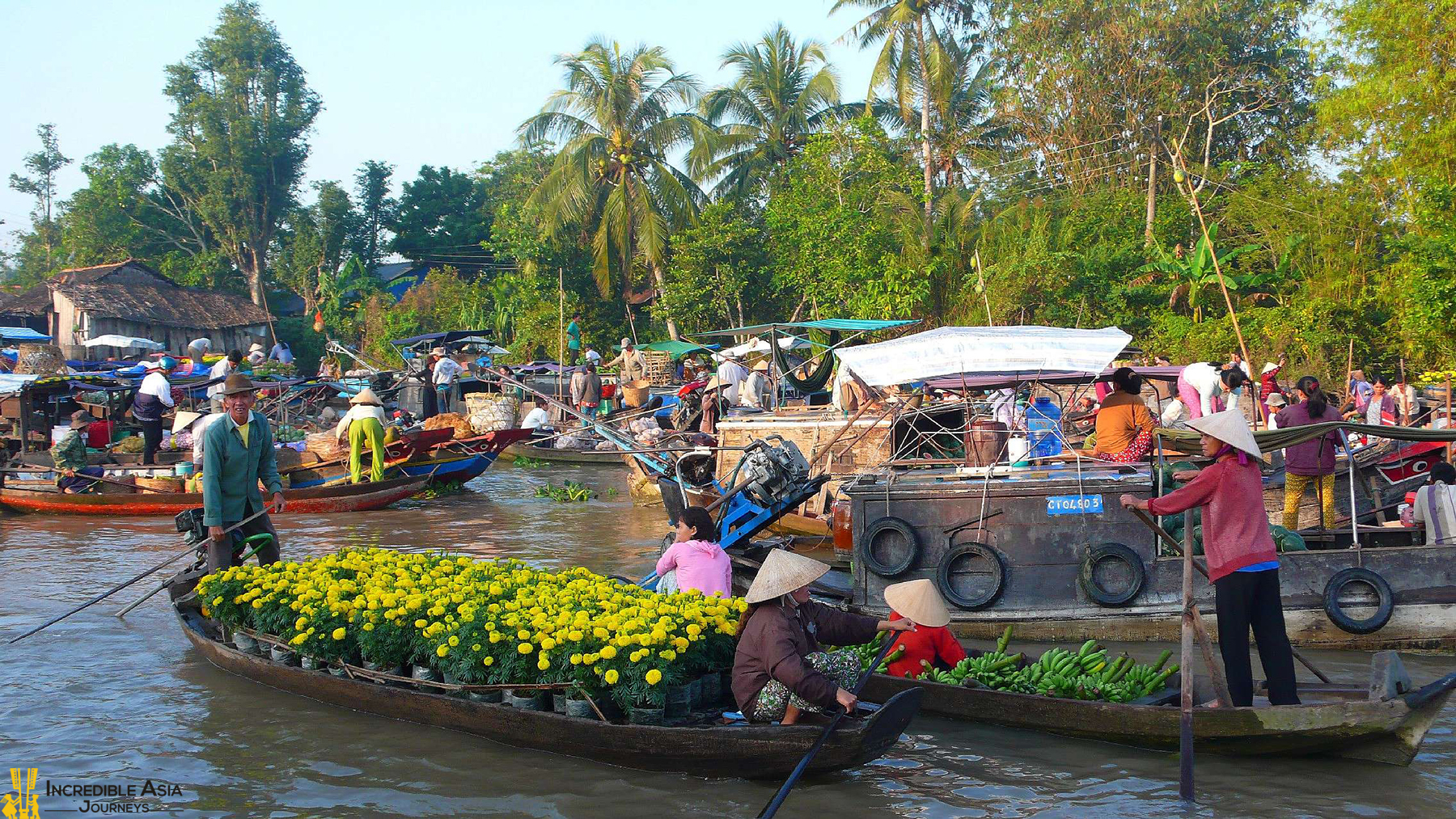 Cai Be Floating Market