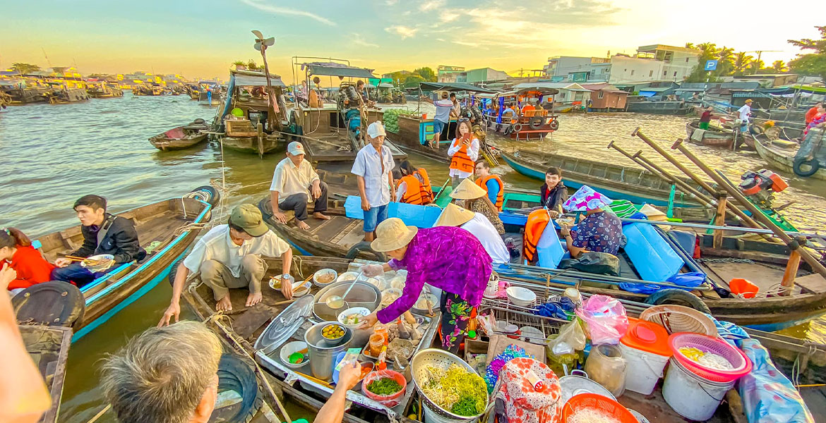 Cai Rang Floating Market