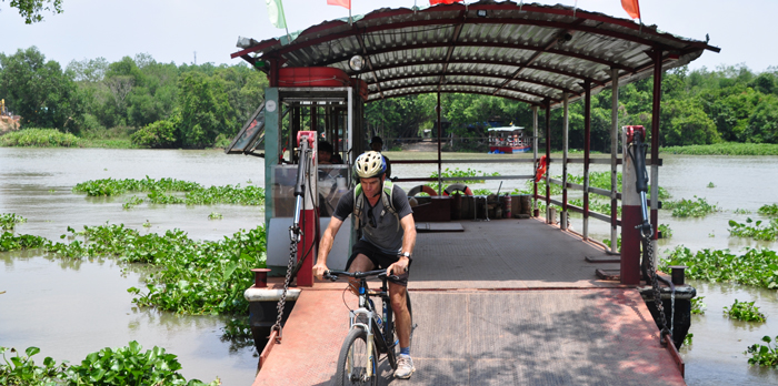 Cycling to Cu Chi Tunnels
