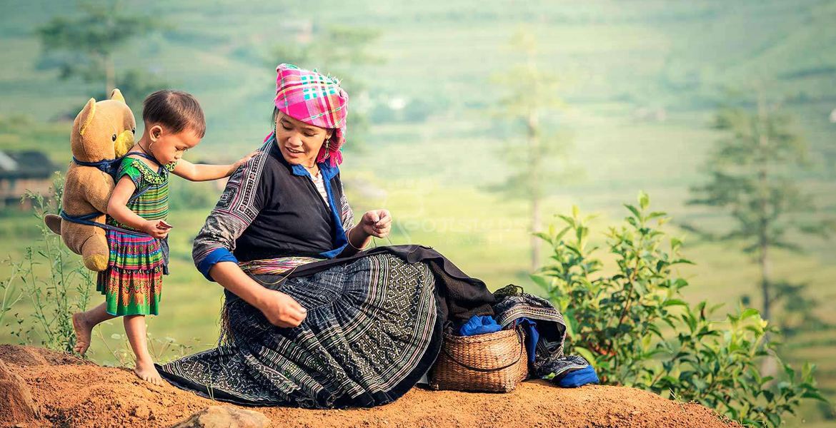 Hanoi – Sapa – Sunset at Sau Chua Village.