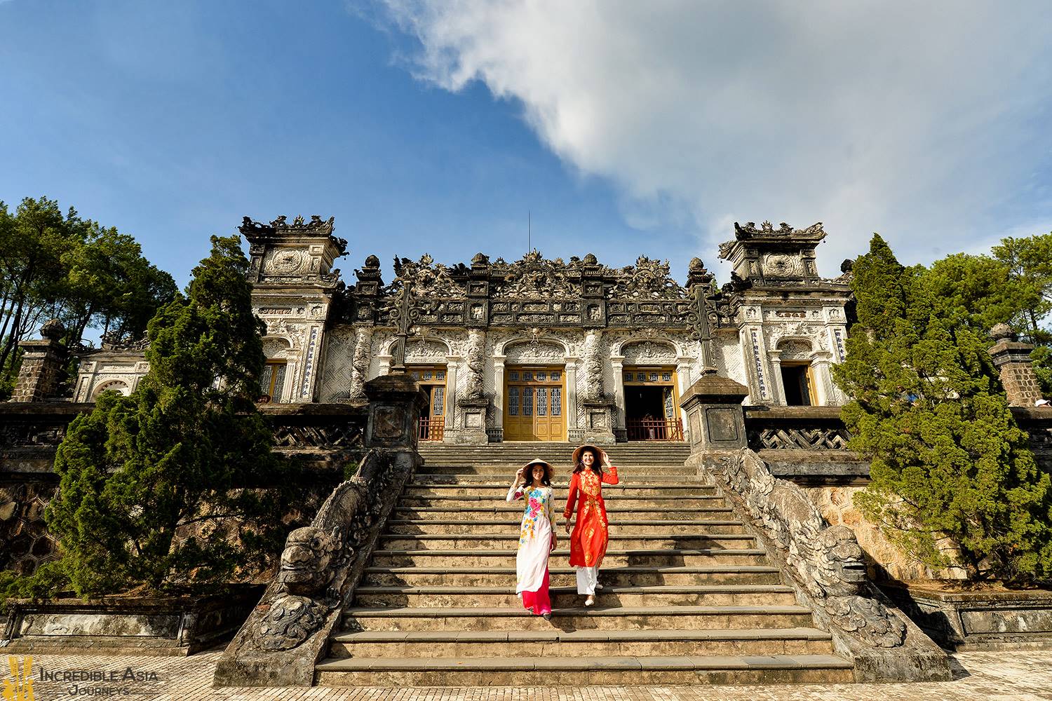 King Minh Mang tomb in Hue