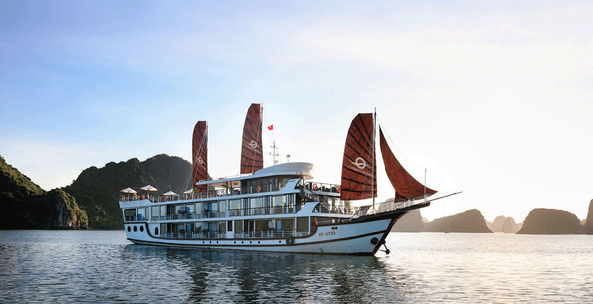 Ninh Binh – Halong Bay – Lan Ha Bay – Overnight on cruise.