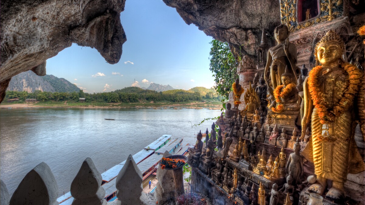 Pak Ou Caves in Luang Prabang