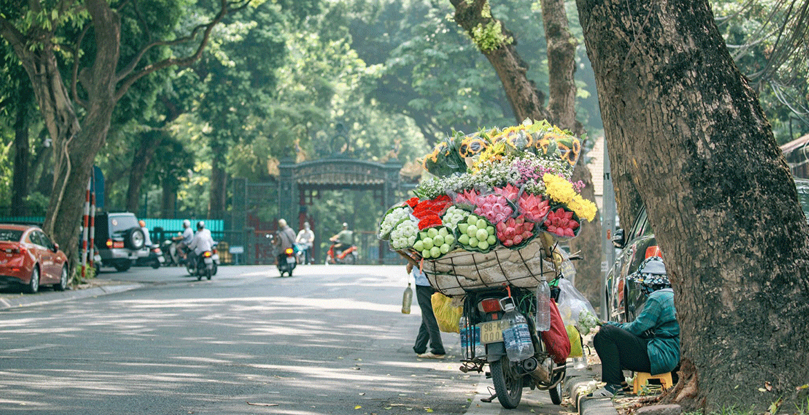 Some where in Hanoi for shopping