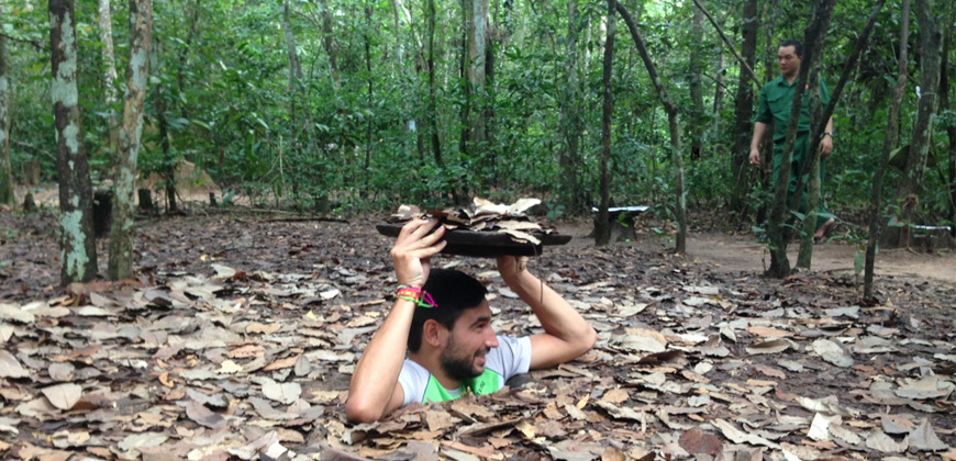 Cu Chi Tunnels by Bicycle & Boat Full Day