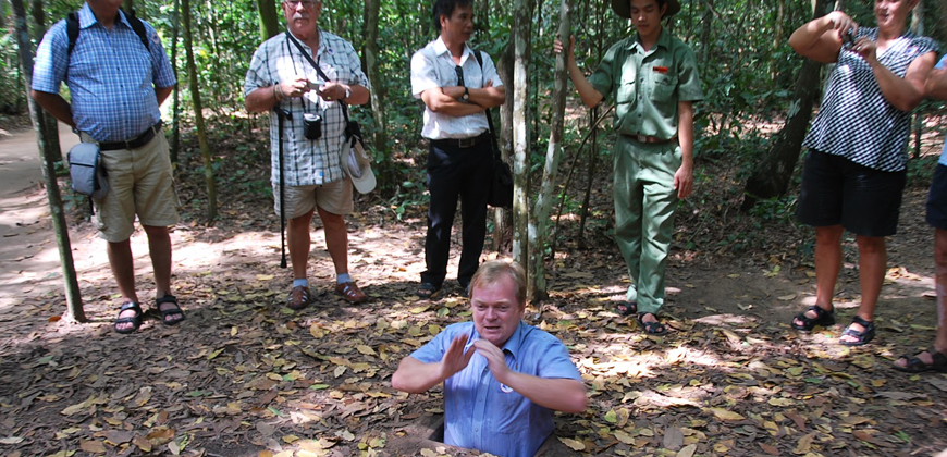 Cu Chi Tunnels by Bicycle & Boat Full Day