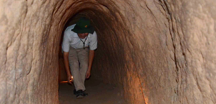 Cu Chi Tunnels by Bicycle & Boat Full Day